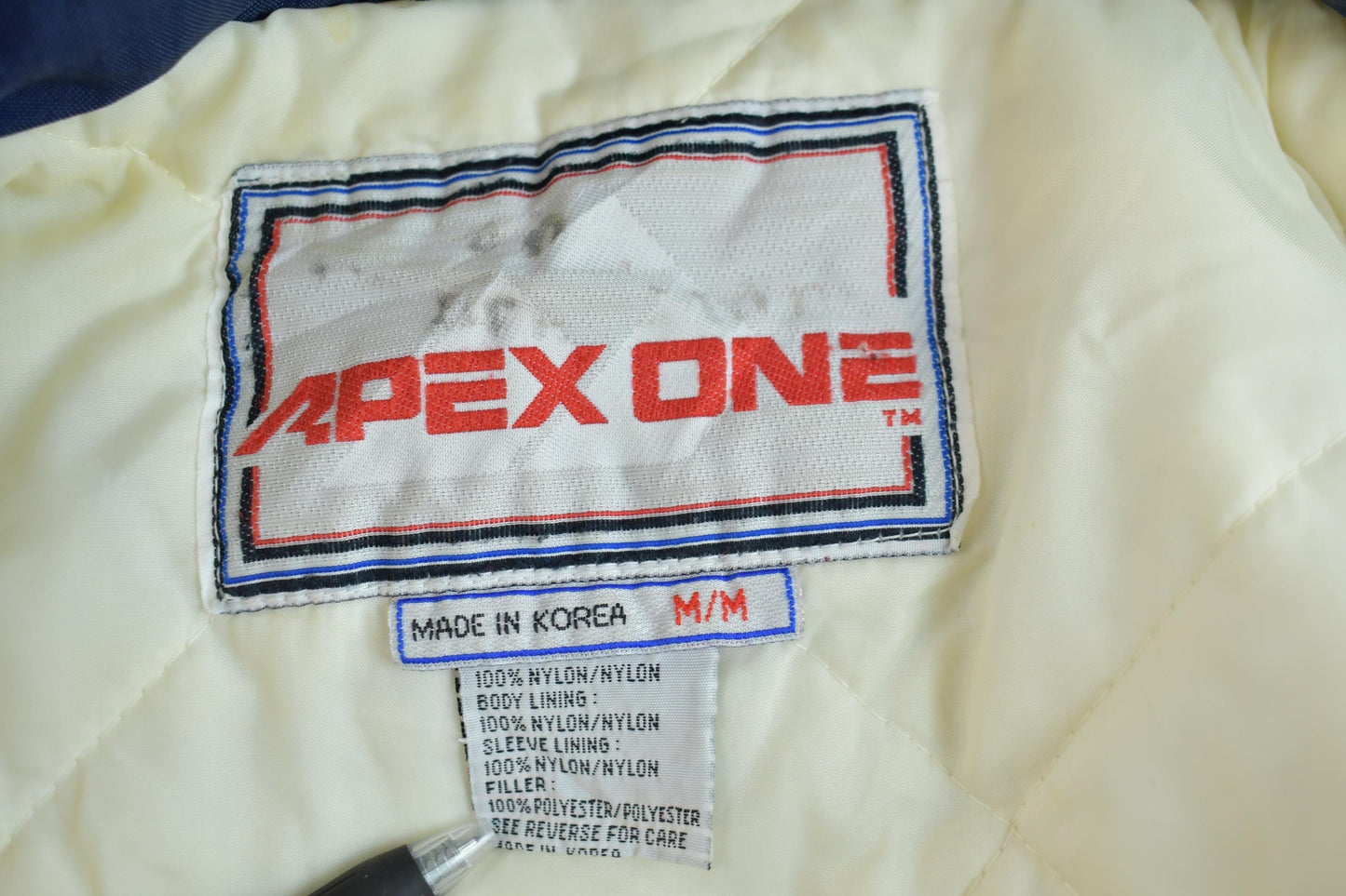 Vintage 1990s Apex One University of Notre Dame Fighting Irish Collegiate Puffer Jacket Men's Large from propervintagecanada