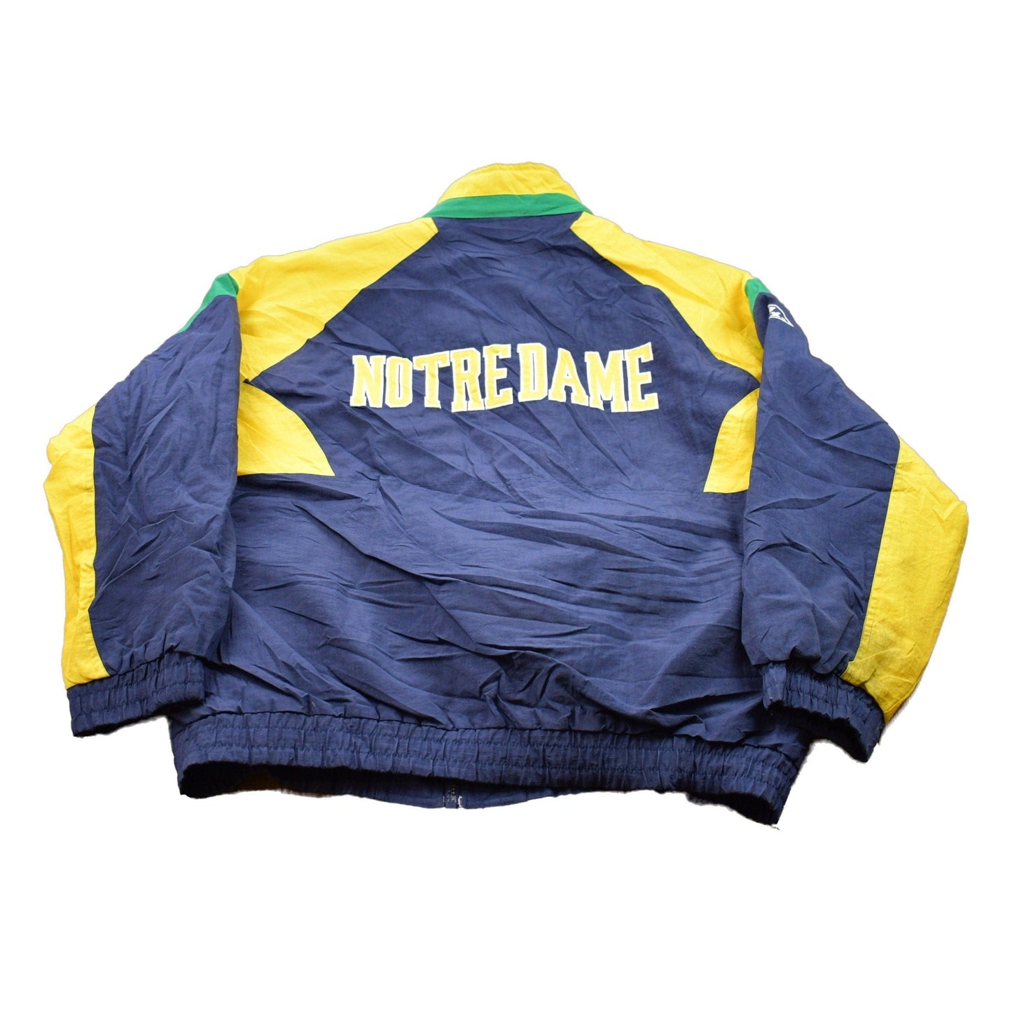 Vintage 1990s Apex One University of Notre Dame Fighting Irish Collegiate Windbreaker Jacket Men's 2XL from propervintagecanada