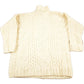 Vintage 1990s Aran Crafts 100% Merino Wool 3D Cable Knit Sweater Men's Small from propervintagecanada