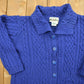 Vintage 1990s Aran Crafts 100% Merino Wool Knit Sweater Men's Large from propervintagecanada