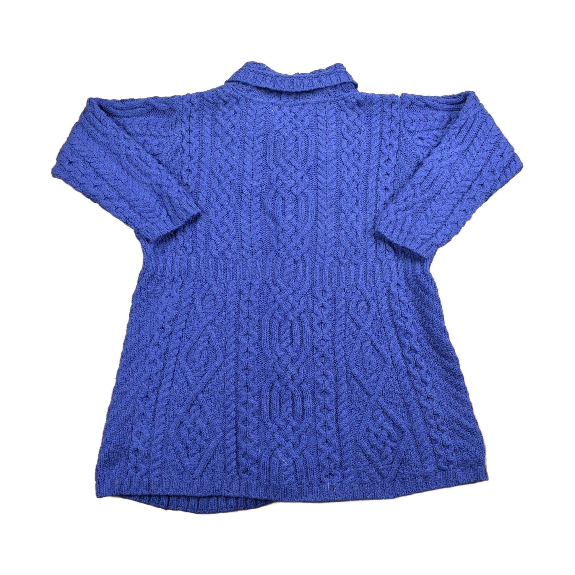Vintage 1990s Aran Crafts 100% Merino Wool Knit Sweater Men's Large from propervintagecanada