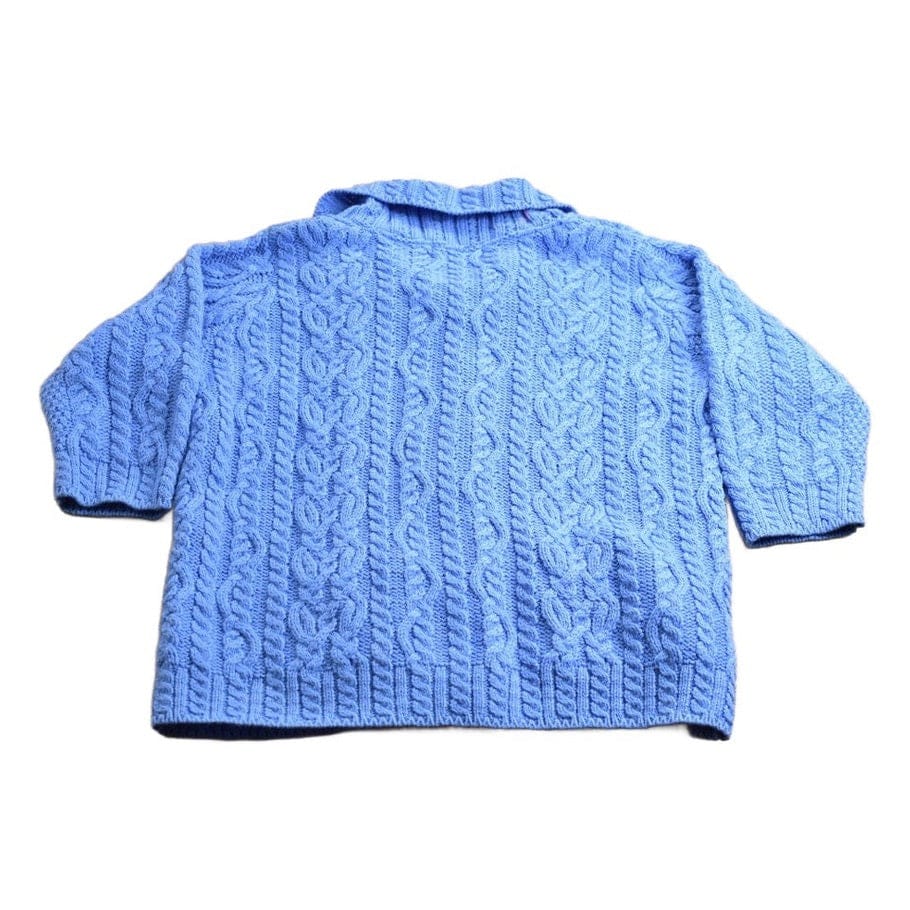 Vintage 1990s Aran Crafts 100% Merino Wool Knit Sweater Men's Medium from propervintagecanada
