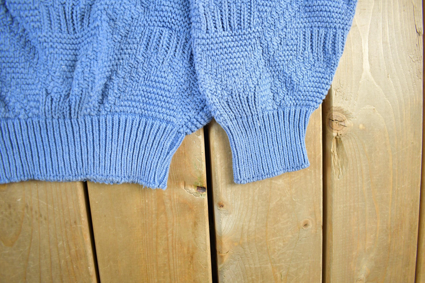 Vintage 1990s Arcadia Knit Crewneck Sweater Men's Large from propervintagecanada