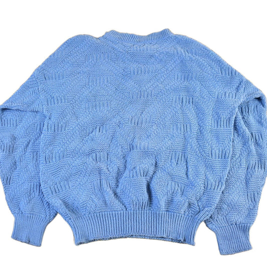 Vintage 1990s Arcadia Knit Crewneck Sweater Men's Large from propervintagecanada