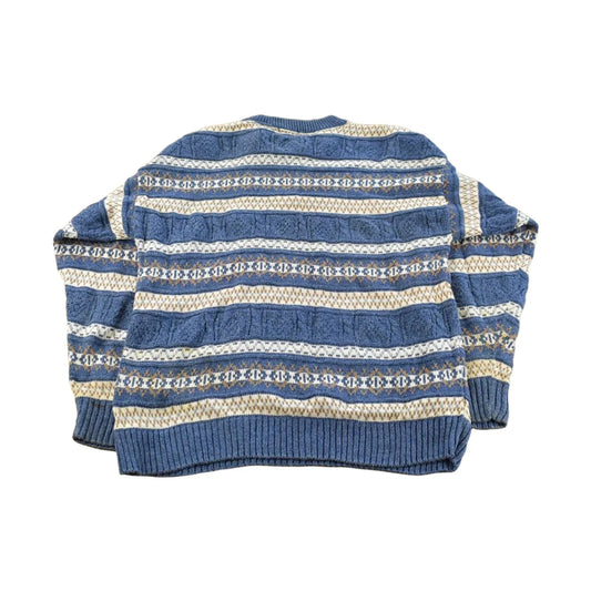 Vintage 1990s Arcadia Knit Crewneck Sweater Men's Medium from propervintagecanada