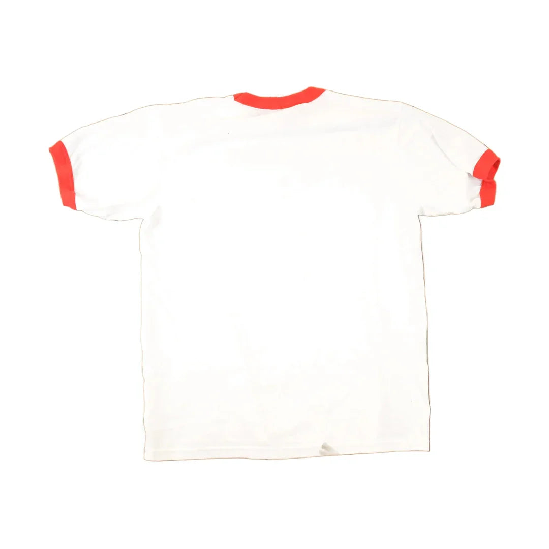 Vintage 1990s Archer Ohio Diner Souvenir Travel Ringer T-Shirt Men's M from propervintagecanada