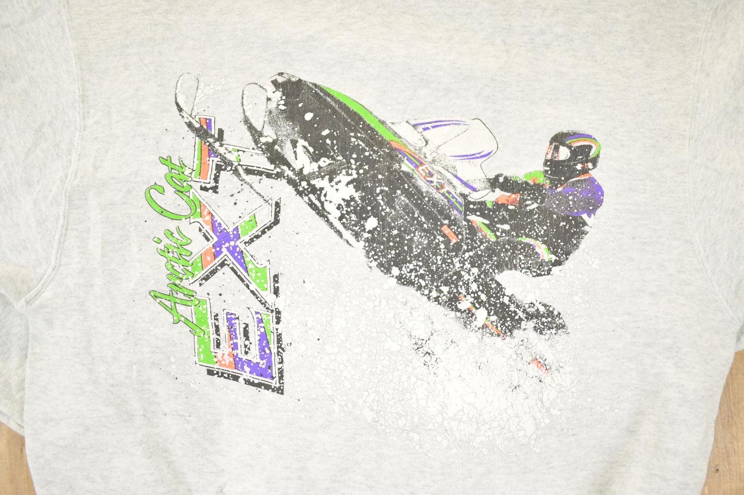 Vintage 1990s Arctic Cat Extreme Snowmobiling Crewneck Sweatshirt Men's L from propervintagecanada