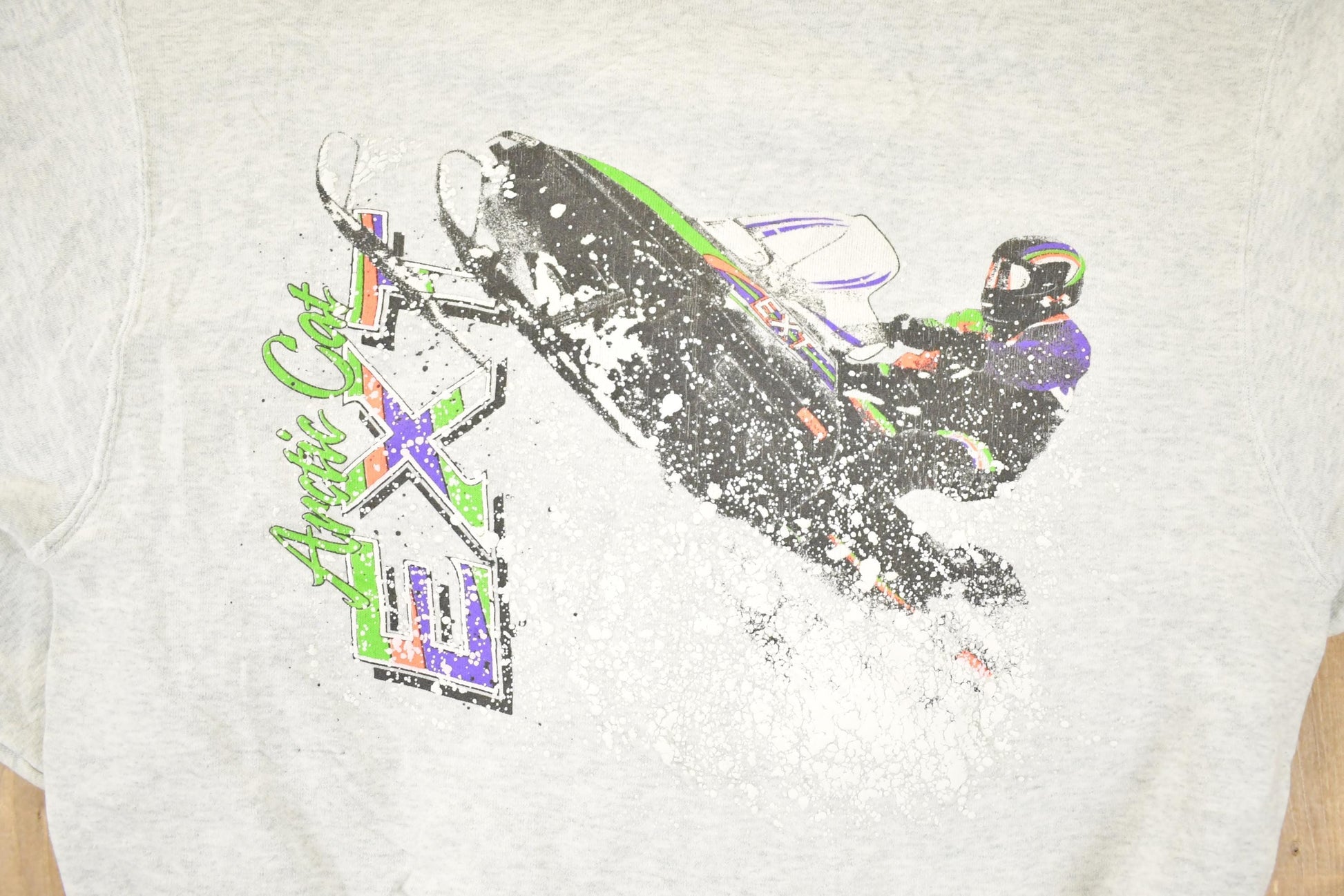 Vintage 1990s Arctic Cat Extreme Snowmobiling Crewneck Sweatshirt Men's L from propervintagecanada