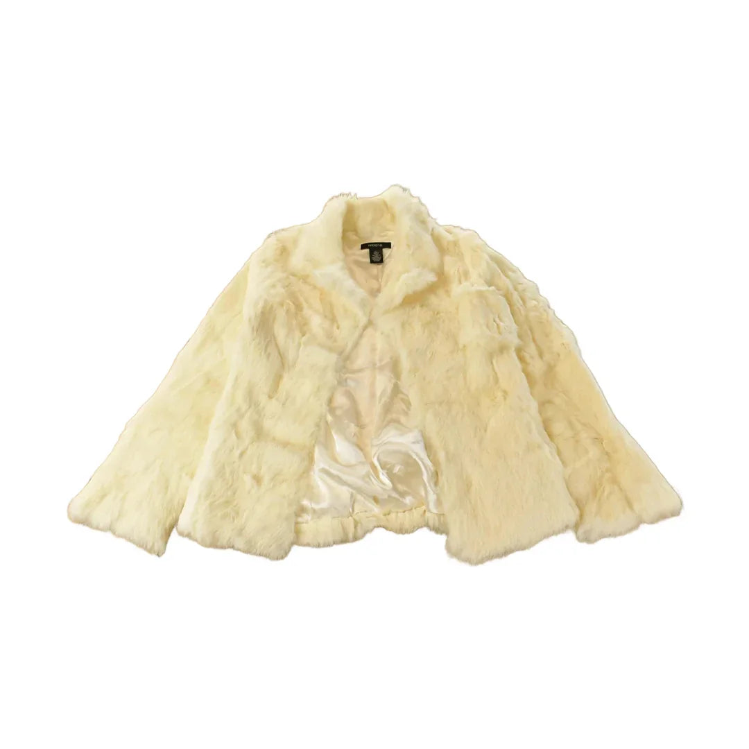Vintage 1990s Arden Rabbit Fur Coat Women's Large from propervintagecanada