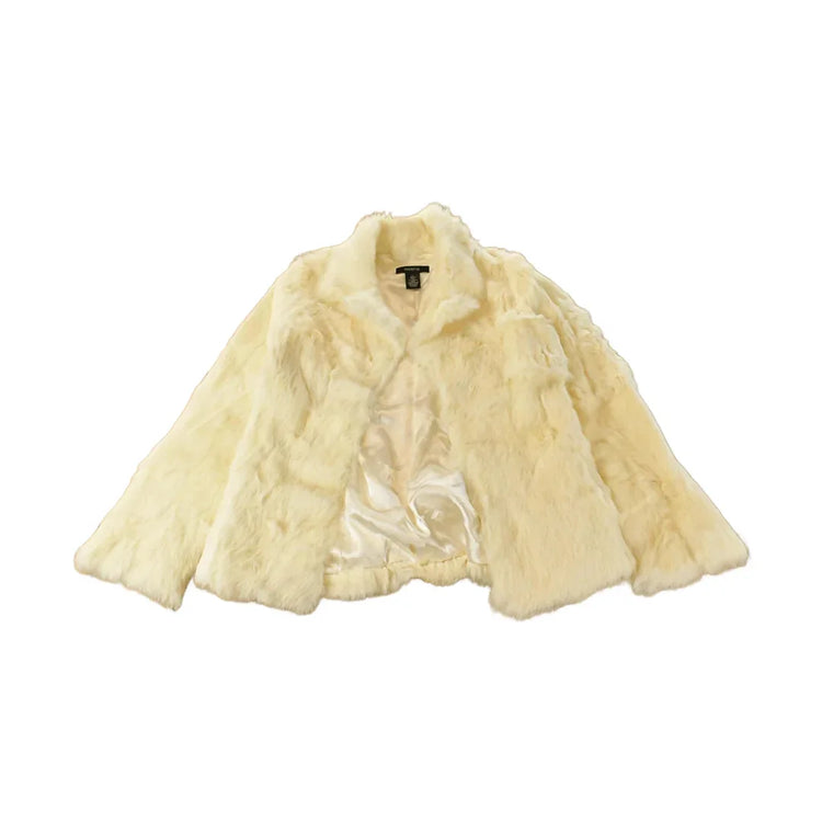 Vintage 1990s Arden Rabbit Fur Coat Women's Large from propervintagecanada