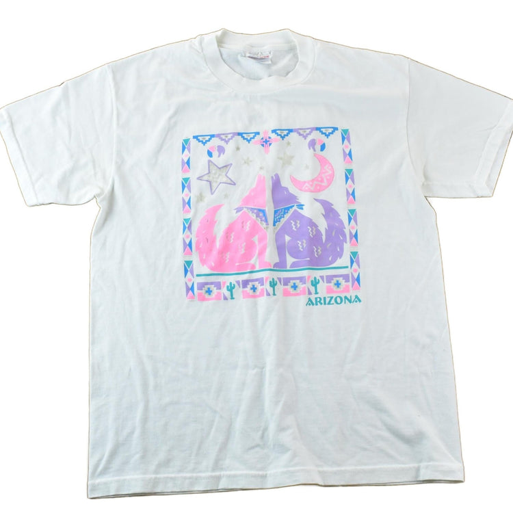 Vintage 1990s Arizona 2 Wolves Men's Large from propervintagecanada