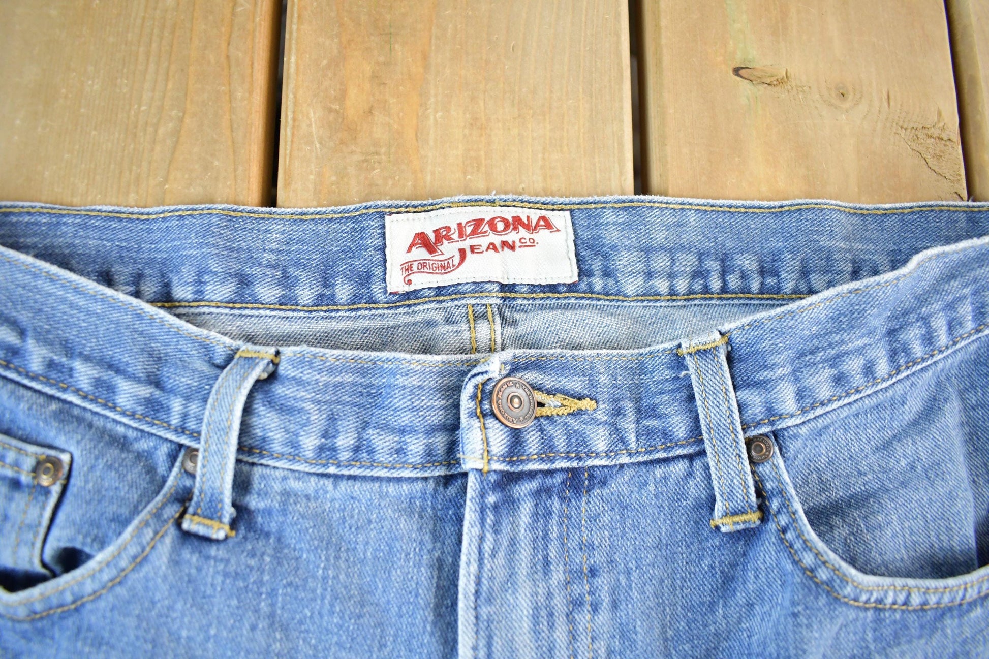 Vintage 1990s Arizona Denim Shorts Men's Large 36 from propervintagecanada