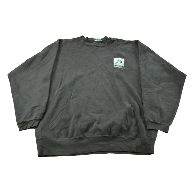 Vintage 1990s Arizona Green Tea Promo Crewneck Sweatshirt Men's L from propervintagecanada