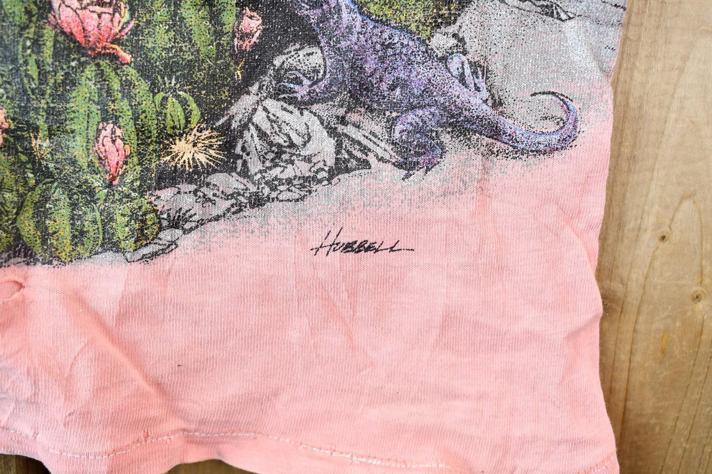 Vintage 1990s Arizona USA Western Desert Vista Souvenir Single Stitch Graphic T-Shirt Men's S from propervintagecanada