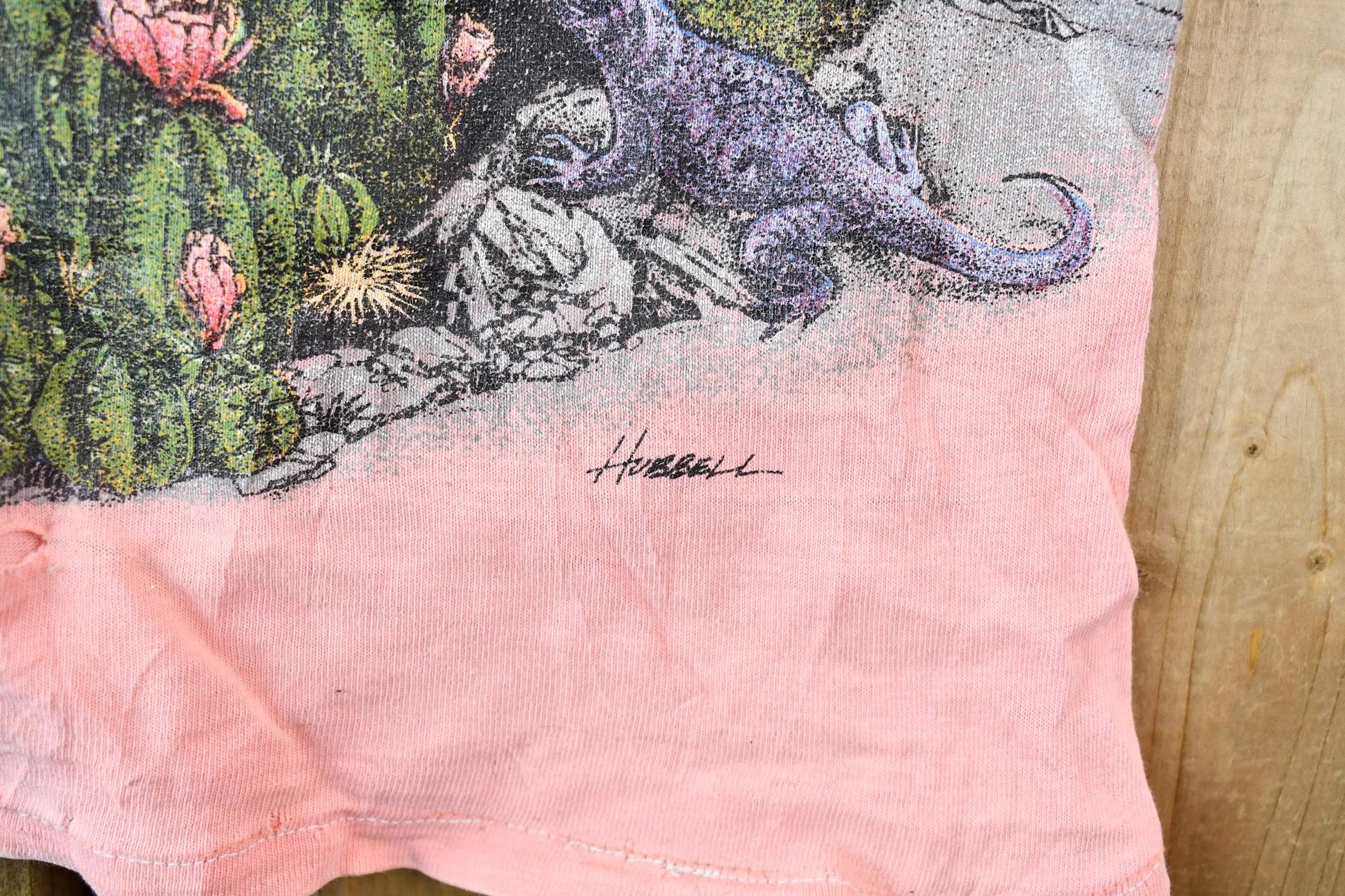 Vintage 1990s Arizona USA Western Desert Vista Souvenir Single Stitch Graphic T-Shirt Men's S from propervintagecanada