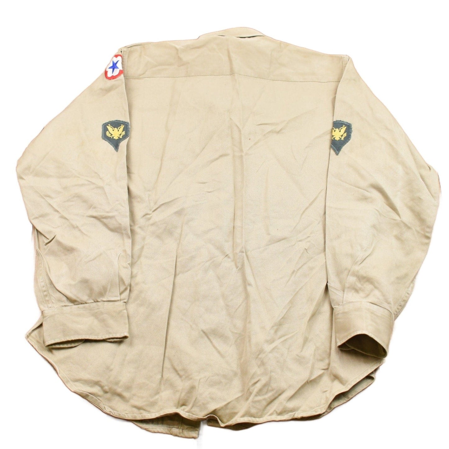 Vintage 1990s Army Button Up Shirt Men's MMen's Medium from propervintagecanada