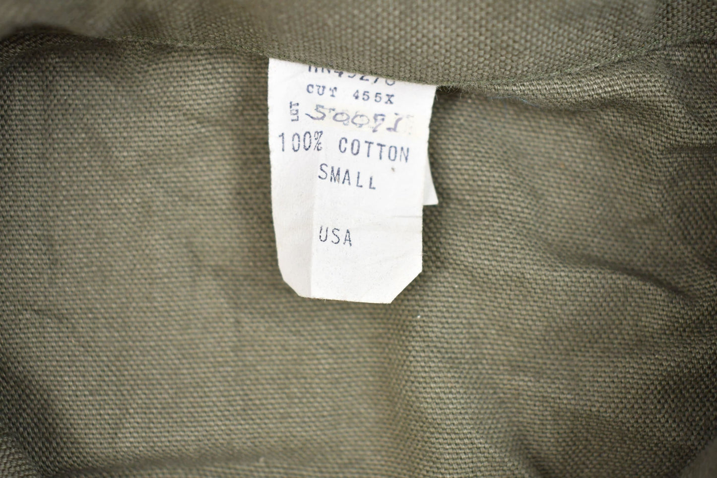 Vintage 1990s Army Button Up Shirt Men's Small from propervintagecanada