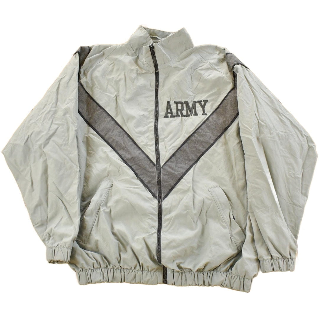 Vintage 1990s Army Fitness Windbreaker Jacket Men's XL from propervintagecanada