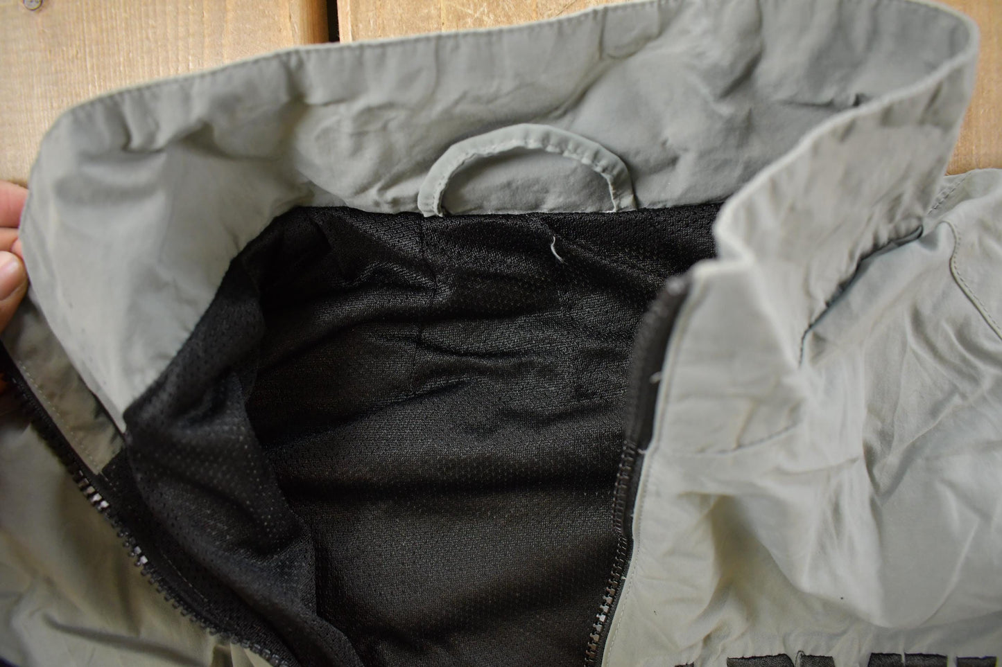 Vintage 1990s Army Fitness Windbreaker Jacket Men's XL from propervintagecanada