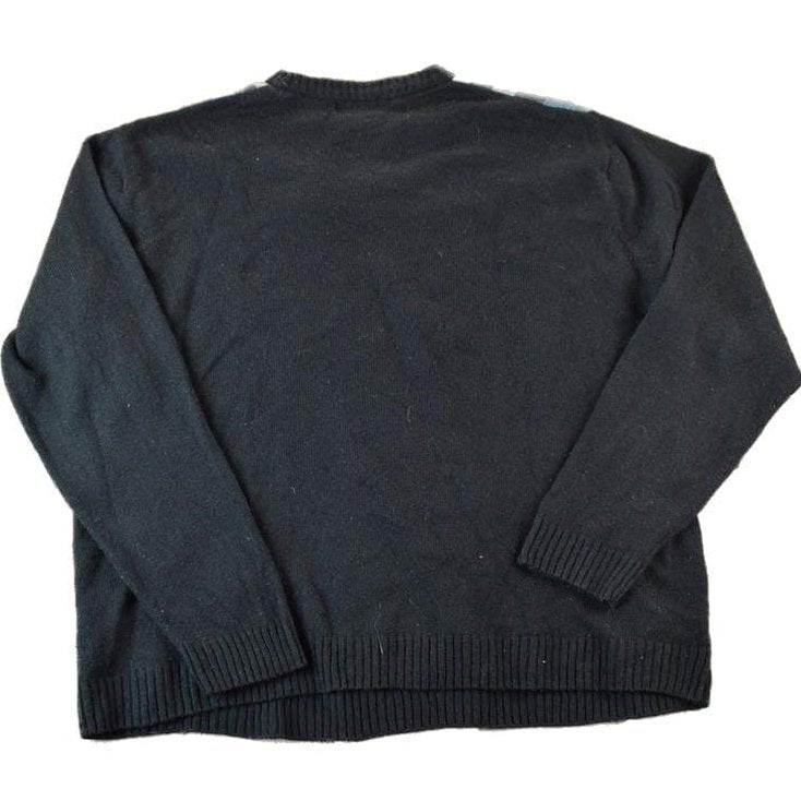 Vintage 1990s Arnold Palmer Striped Knit Crewneck Sweater Men's XL from propervintagecanada