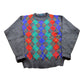 Vintage 1990s Arrow Knitted Argyle Crewneck Sweater Men's Large from propervintagecanada