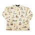 Vintage 1990s Art Unlimited AOP Lighthouses Button Up Souvenir Sweatshirt Mens L from propervintagecanada