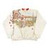Vintage 1990s Art Unlimited Autumn Leaves All Over Print Landscape Henley Sweatshirt Men&