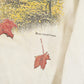 Vintage 1990s Art Unlimited Autumn Leaves All Over Print Landscape Henley Sweatshirt Men's XL from propervintagecanada