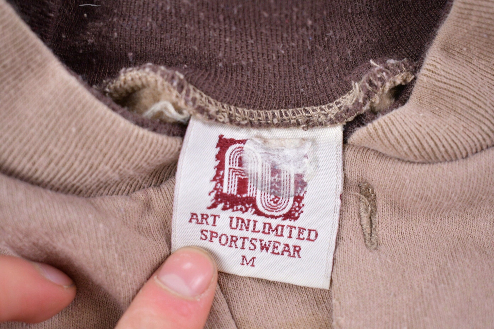 Vintage 1990s Art Unlimited Eagle All Over Print Double Collar Sweatshirt Men's 2XL from propervintagecanada