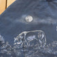 Vintage 1990s Art Unlimited Wolf Henley Sweatshirt Men's XL from propervintagecanada