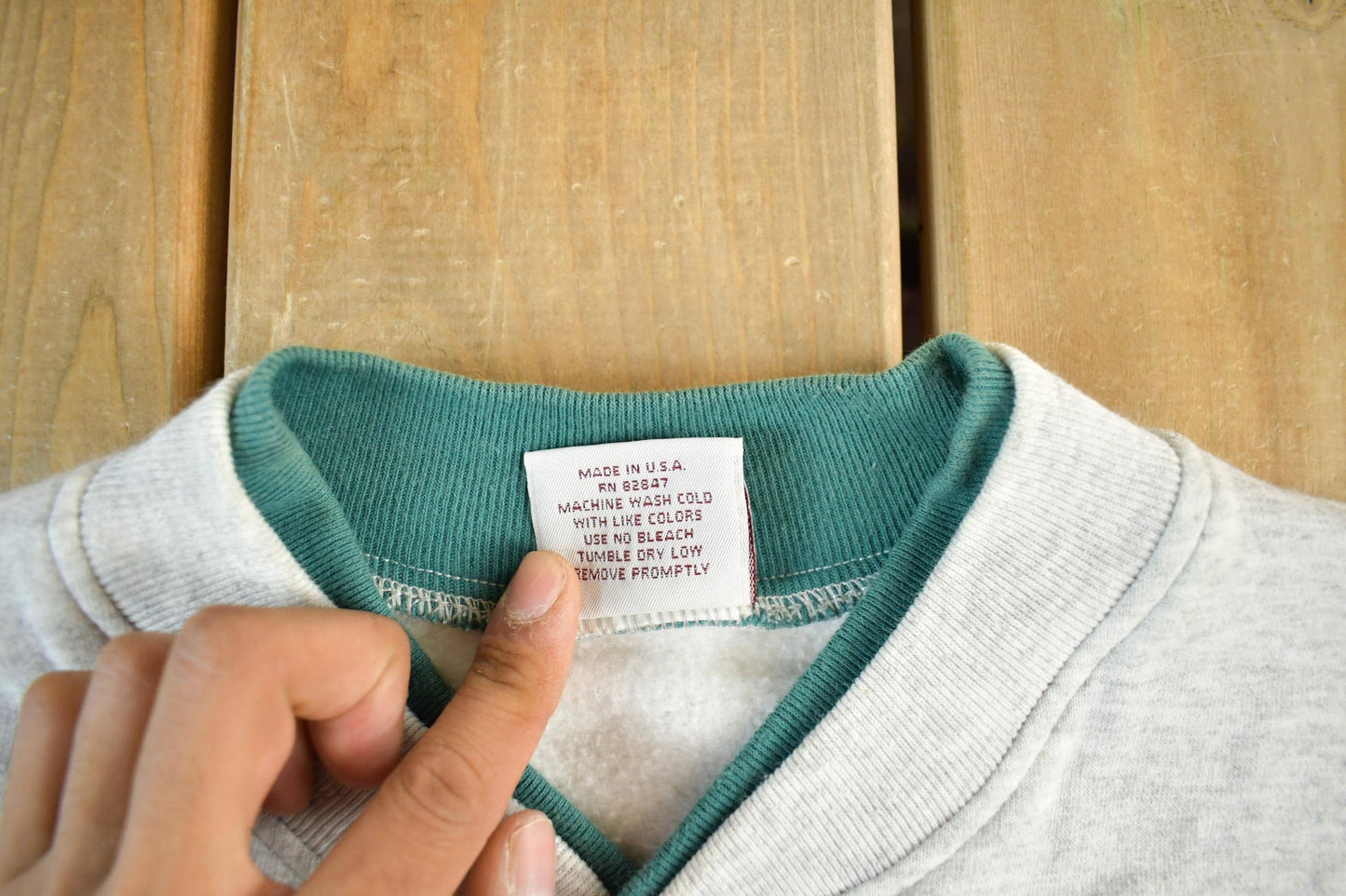 Vintage 1990s Art Unlimited Wolf Nature Cardigan Sweater Men's M from propervintagecanada