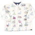 Vintage 1990s Artisans AOP Lighthouse Double Collar Button Up Graphic Print Crewneck Sweatshirt Women&