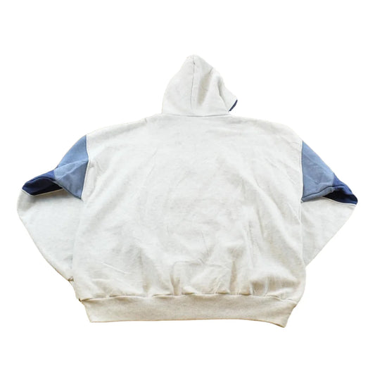 Vintage 1990s Artisans Elroy-Sparta Wisconsin Souvenir Quarter Zip Embroidered Hoodie Sweatshirt Mens XL from propervintagecanada
