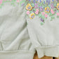 Vintage 1990s Artisans Floral Cardigan Sweatshirt Women's L from propervintagecanada