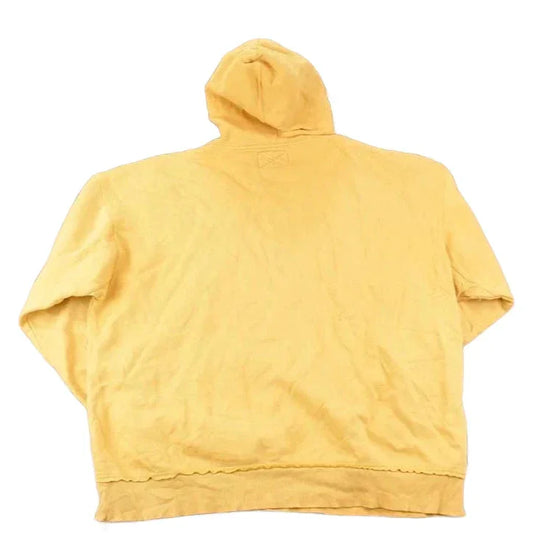 Vintage 1990s Artisans Hidden Haven Resort Quarter Zip Graphic Print Hoodie Sweatshirt Mens XL from propervintagecanada