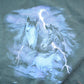 Vintage 1990s Artisans Lightning Horses Crewneck Men's Small from propervintagecanada