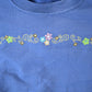 Vintage 1990s Artisans Mini Floral Print Crewneck Men's Large from propervintagecanada
