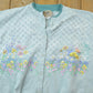 Vintage 1990s Artisans The Art Of Apparel Floral Theme Full Button Down Sweatshirt Women's XL from propervintagecanada