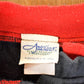 Vintage 1990s Artisans Winter Cardinal AOP Double Collar Button Up Crewneck Sweatshirt Women's L from propervintagecanada