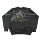 Vintage 1990s Artisans Wolf Graphic Henley Crewneck Sweatshirt Mens Large from propervintagecanada