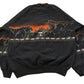 Vintage 1990s Artisans Wolf Graphic Print AOP Crewneck Sweatshirt Mens XL from propervintagecanada