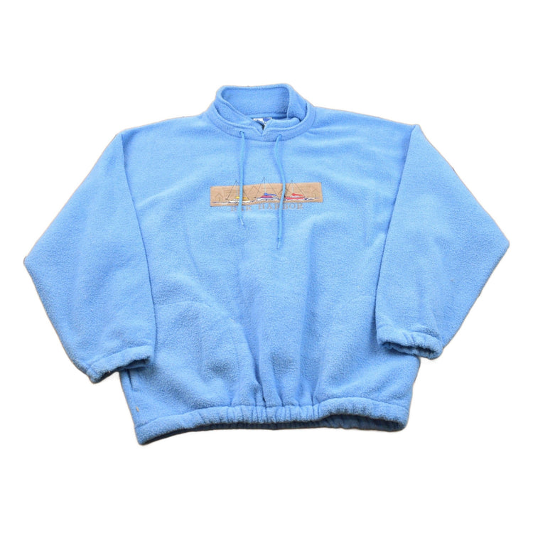 Vintage 1990s Arts Unlimited Bar Harbor Fleece Pullover Sweater Men's XL from propervintagecanada