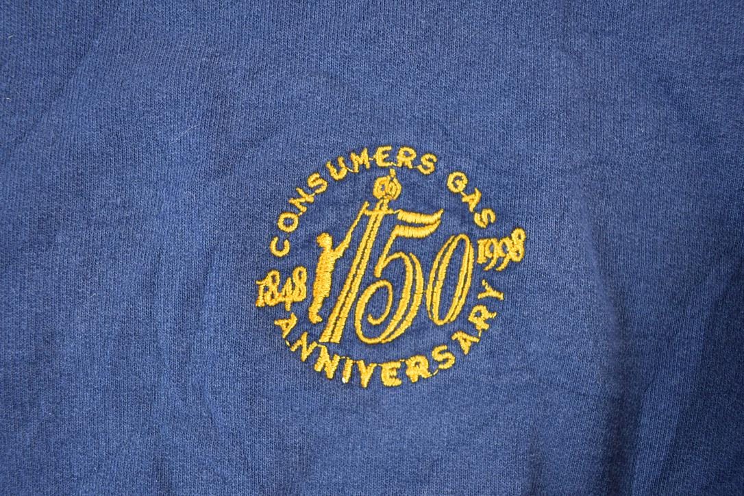 Vintage 1990s Ash City Consumers Gas Crewneck Sweatshirt Men's Medium from propervintagecanada