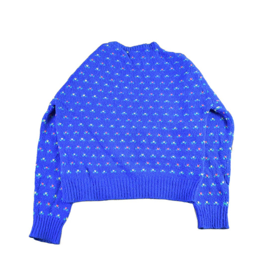 Vintage 1990s Ashley Wool Floral Knit Crewneck Sweater Women's S-M from propervintagecanada