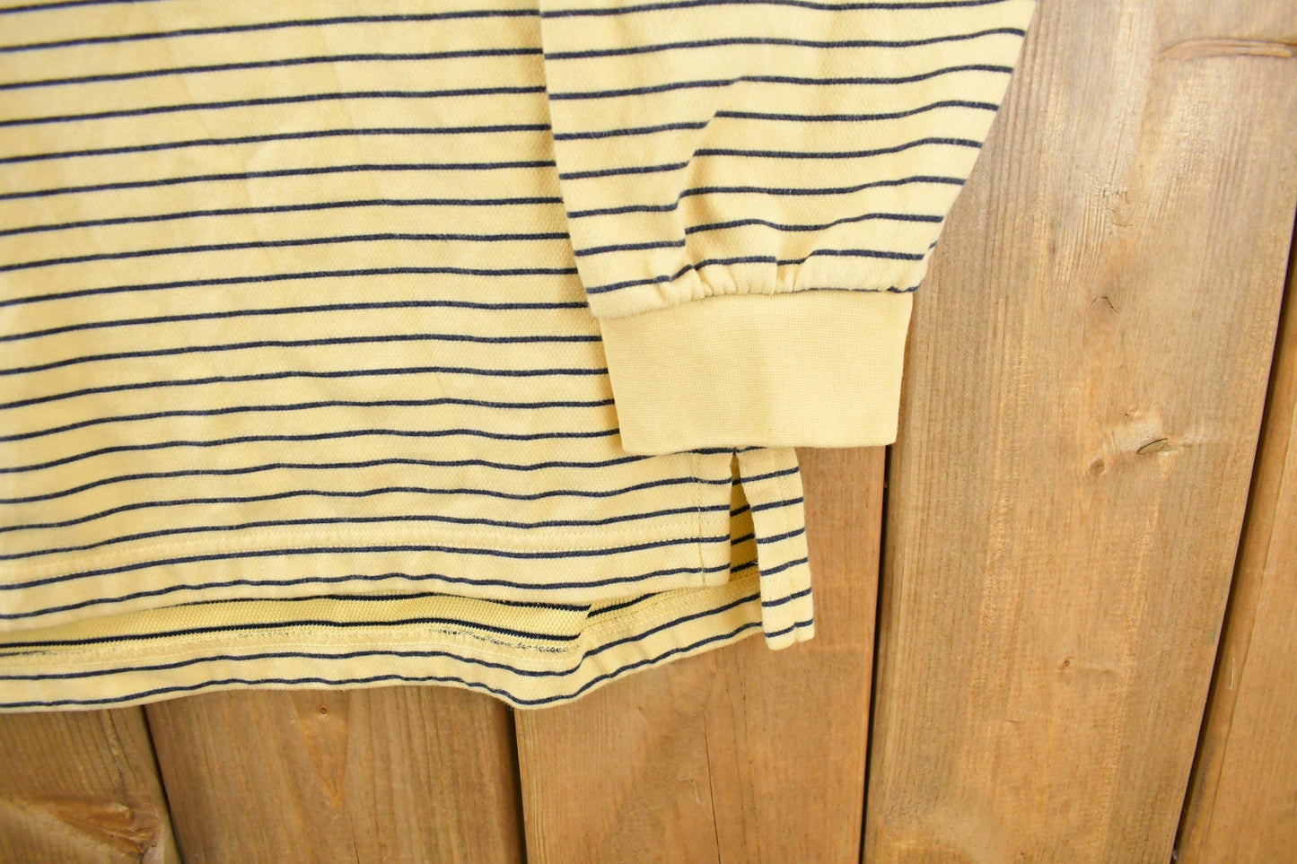 Vintage 1990s Ashworth Striped Rugby Shirt Men's Large from propervintagecanada