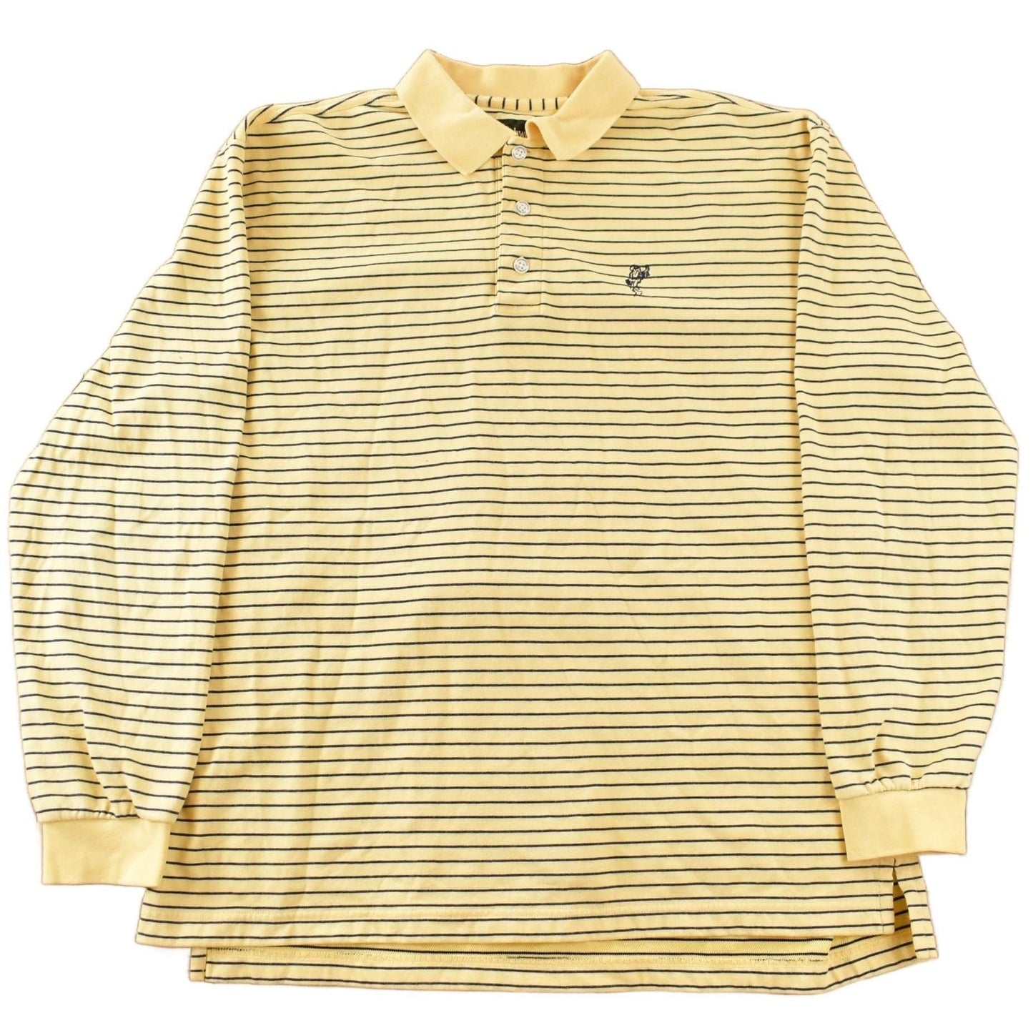 Vintage 1990s Ashworth Striped Rugby Shirt Men's Large from propervintagecanada
