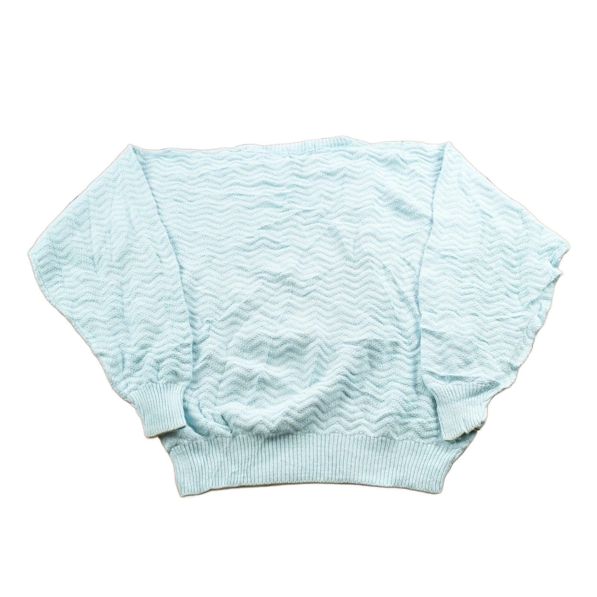 Vintage 1990s Aspetuck Trading Co. Knitted Crewneck Sweater Men's Small from propervintagecanada