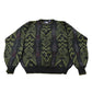 Vintage 1990s Atlantic Trader Abstract Knit Crewneck Sweater Mens XL from propervintagecanada