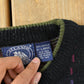 Vintage 1990s Atlantic Trader Abstract Knit Crewneck Sweater Mens XL from propervintagecanada