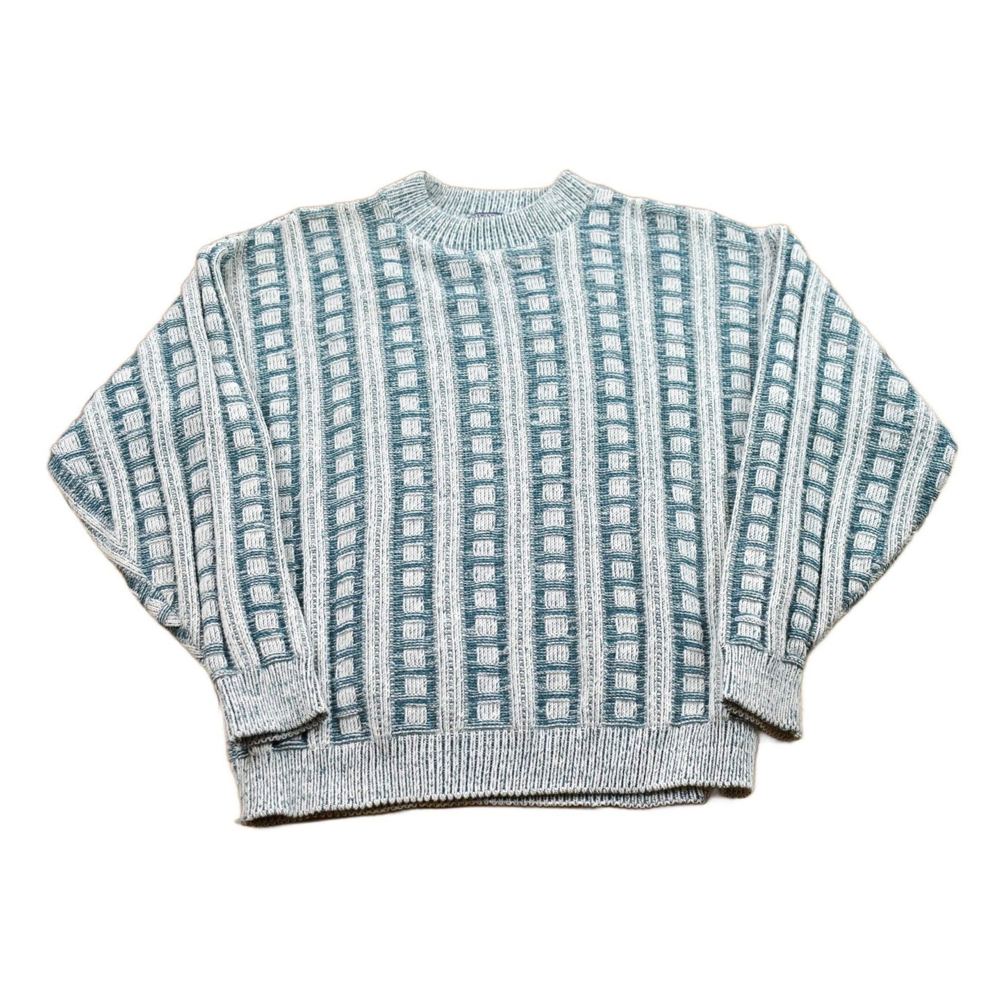 Vintage 1990s Atlantic Traders Knitted Crewneck Sweater Men's Small from propervintagecanada